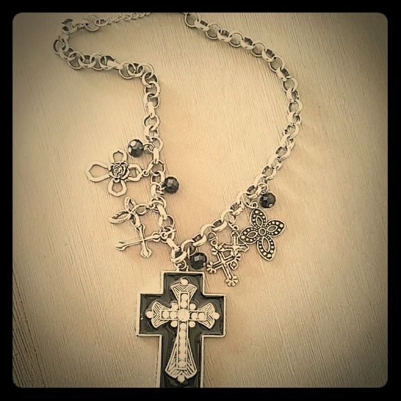 Gothic Style Cross Necklace Gothic Style Cross Necklace